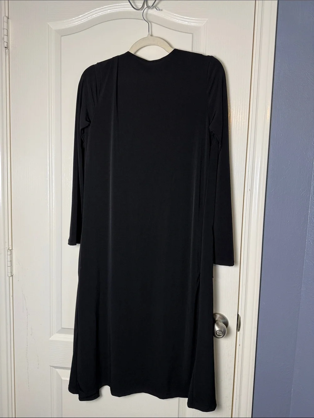 BRIGITTE BRIANNA BLACK LONG LIFESTYLE CARDIGAN - Picture 4 of 4